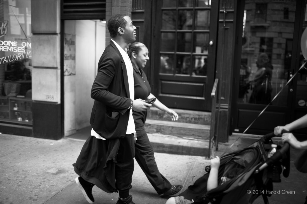 Lunchtime stroll through NYC. © 2014 Harold Green.