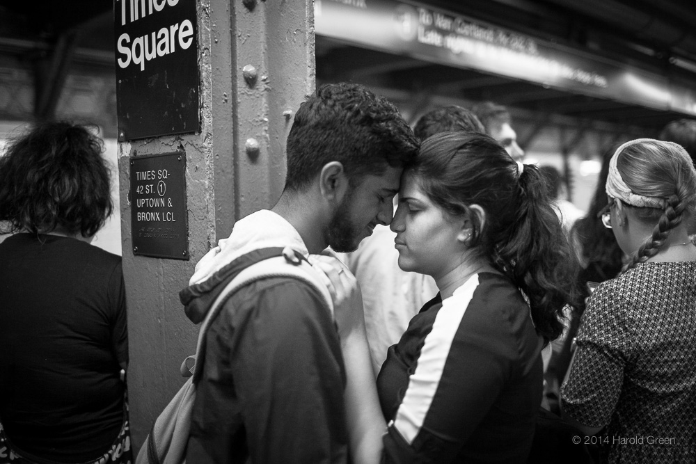 "A Moment" Times Square, New York City. © 2014 Harold Green.