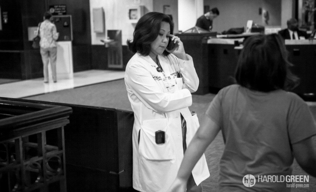 "Caregiver" Houston Medical Center © 2014 Harold Green.