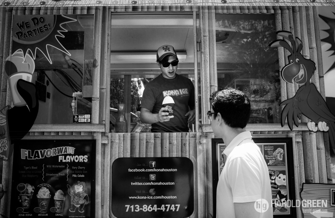 "Frozen Relief" Houston, Texas © 2014 Harold Green.