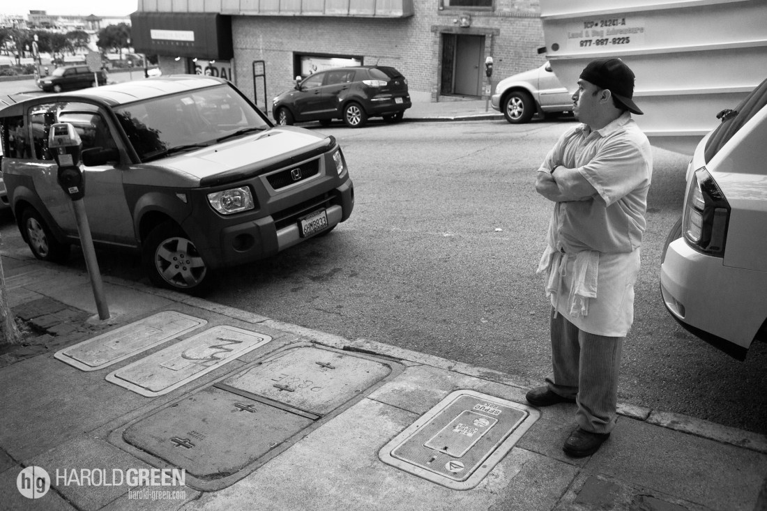 "Ponder" San Francisco, California © 2014 Harold Green.