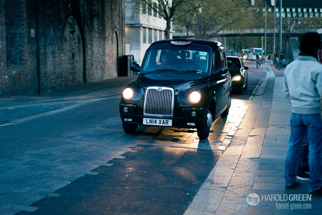 "Hackney Carriage" London © 2015 Harold Green.