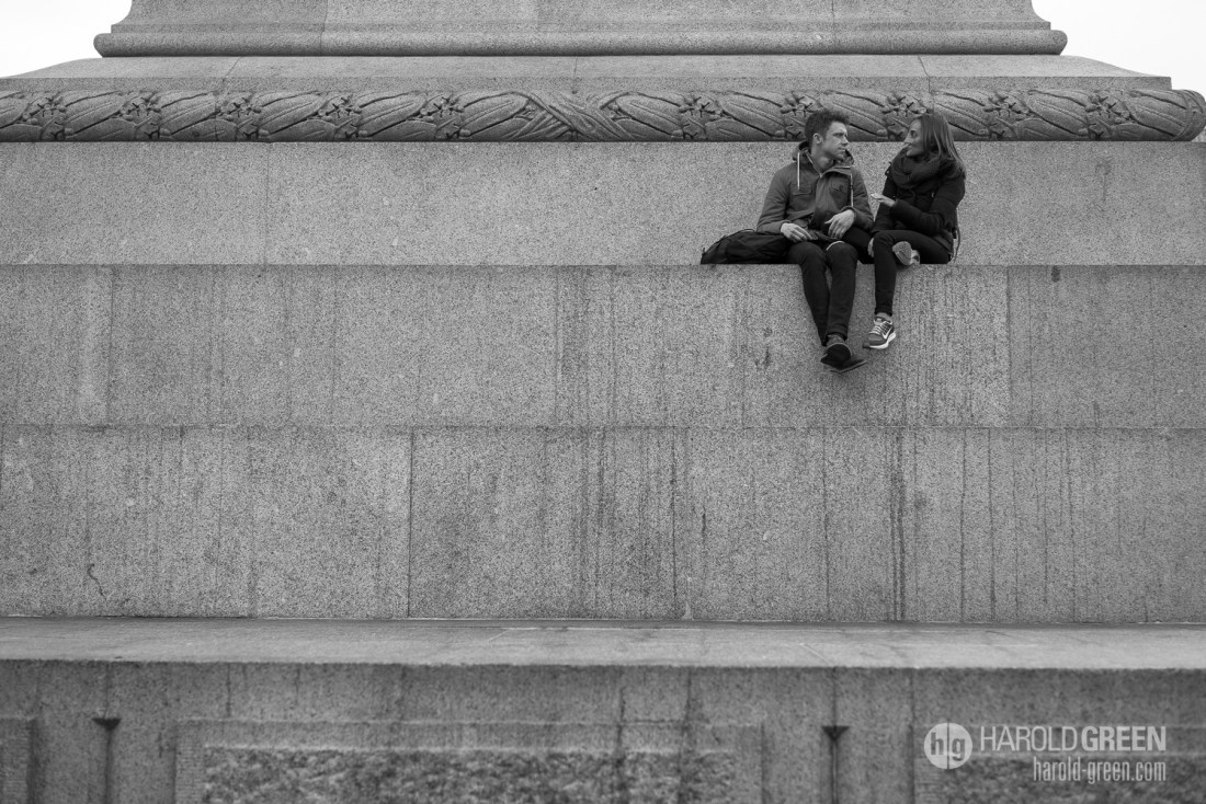 "Trafalgar Square" London © 2015 Harold Green