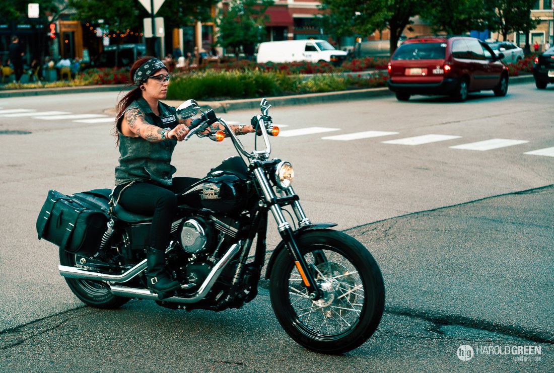 "West Loop Commute" Chicago © 2015 Harold Green.