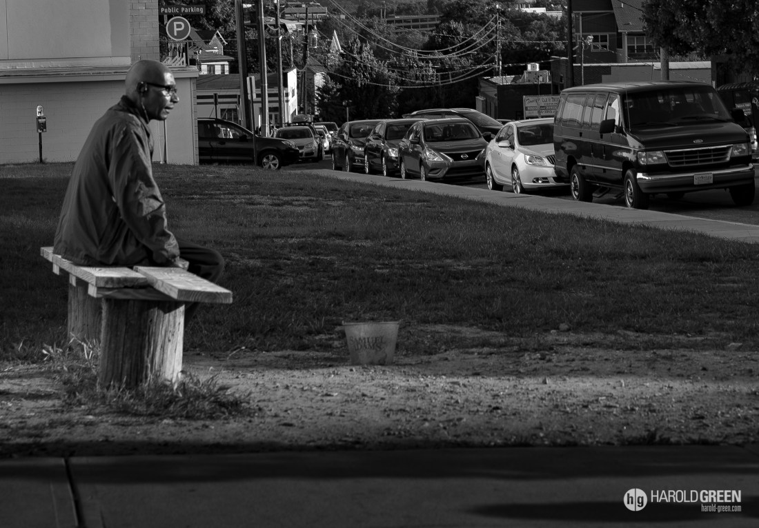 "Sunday in Pritchard Park" Asheville, NC © 2015 Harold Green.