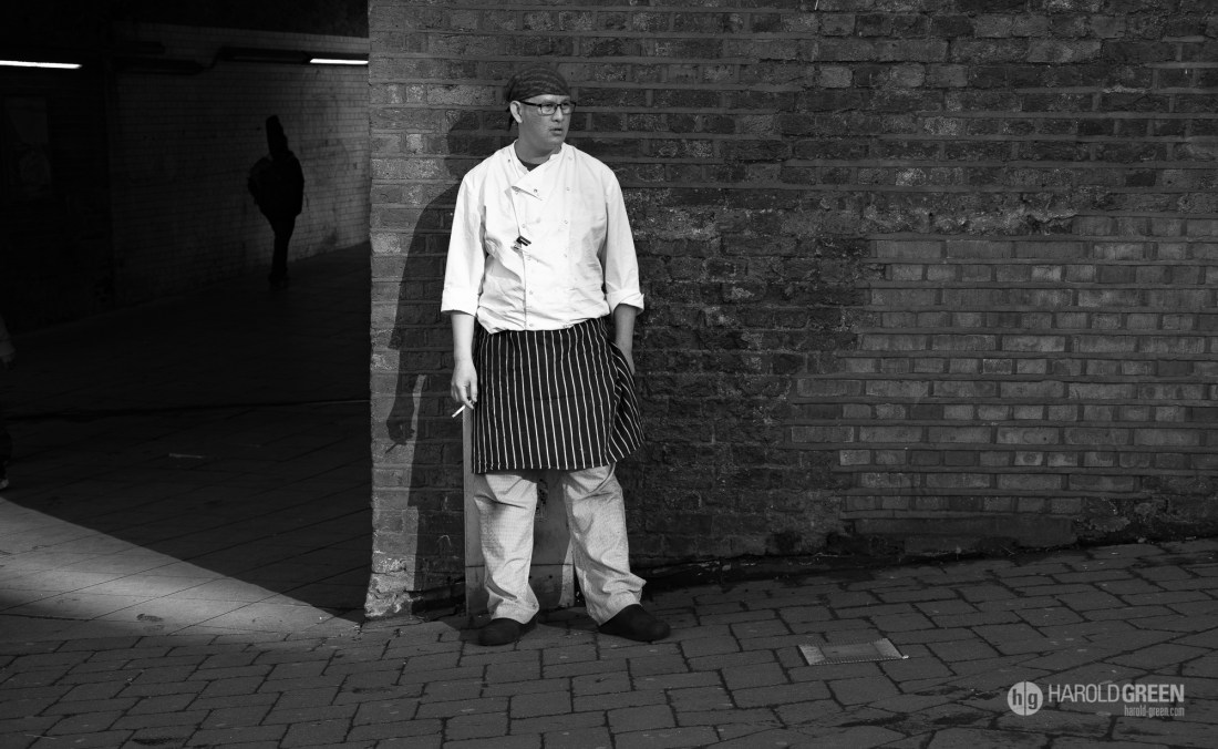 “Smoke Break” London, UK © 2016 Harold Green